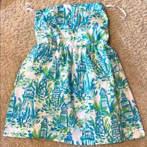 Lilly Pulitzer Lighthouse Print Sz L